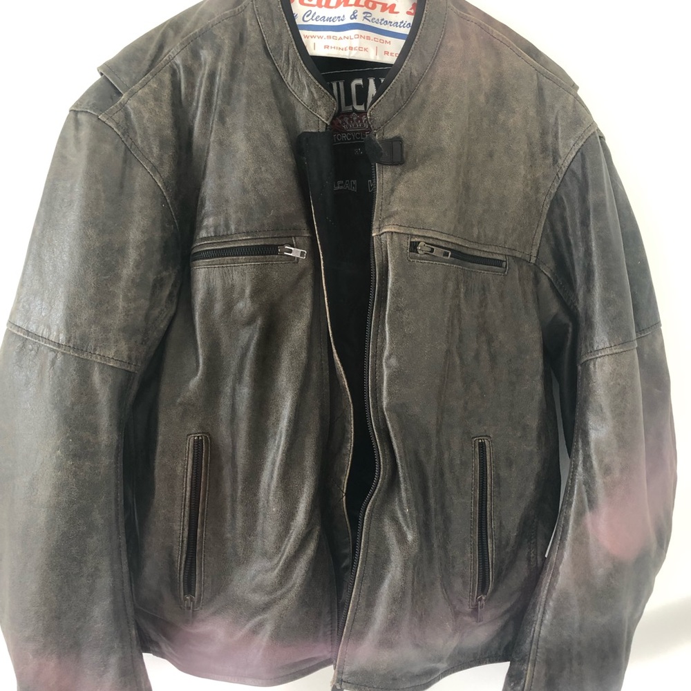 Vulcan motorcycle leather jacket